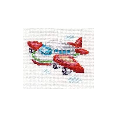 Alisa Plane Cross Stitch Kit