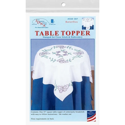 Jack Dempsey Butterflies Table Topper