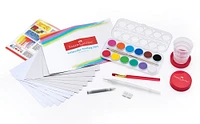 Faber-Castell® Young Artist Learn To Watercolor Set