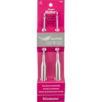 Susan Bates® Silvalume® Super Lightweight Aluminum Crochet Hook Set