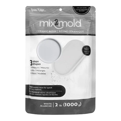 Brea Reese® Mix2Mold™ White Ceramic Resin, 2lb.
