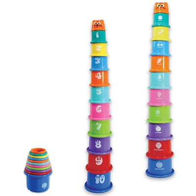 Nothing But Fun Toys Tower of Fun Stacking Cups