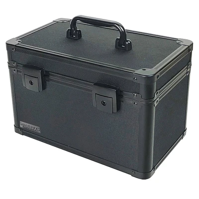 Vaultz Black Tactical Divided Storage Box