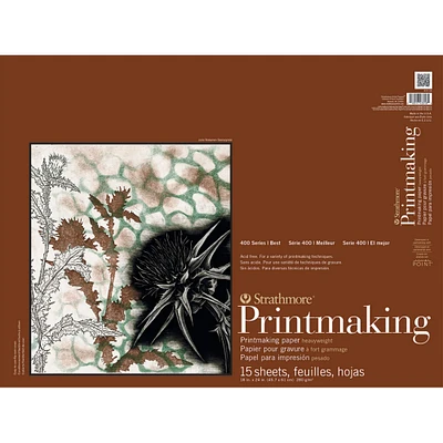 Strathmore® 400 Series Printmaking Heavyweight Paper Pad