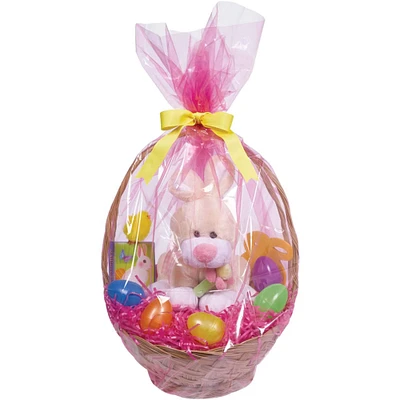 Pink Easter Basket Bags, 12ct.
