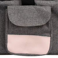 We R Memory Keepers® Pink & Gray Crafter's Machine Tote