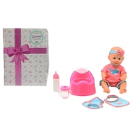 Gi-Go Drink & Wet Baby Doll With Training Potty