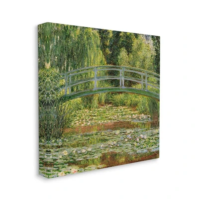 Stupell Industries The Water Lily Pond Monet Classic Painting Canvas Wall Art