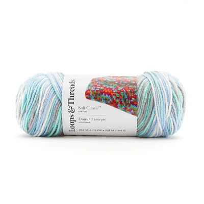 Soft Classic™ Multi Ombre Yarn by Loops & Threads