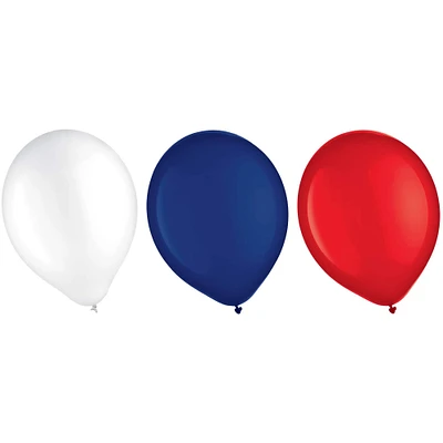 11" Patriotic Latex Balloon Assortment, 45ct.