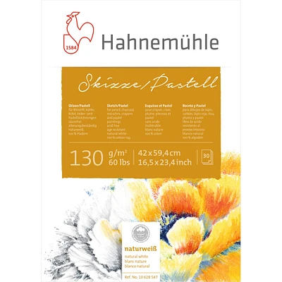 Hahnemühle Sketch & Pastel Paper Pad, 16.5" x 23.4"