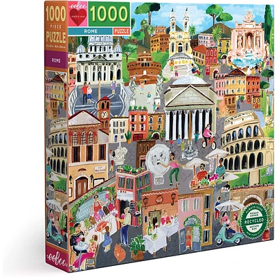 eeBoo Rome 1000 Piece Puzzle