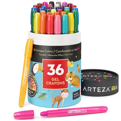 Arteza® Kids Gel Crayons, 36 ct