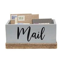 Elegant Designs Mail Script Mail Holder with Handles