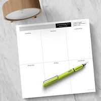 TF Publishing Executive Weekly Square Schedule Pad