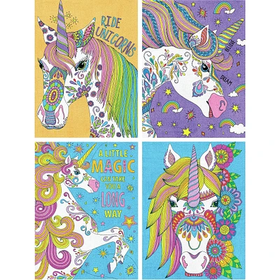 Dimensions® Pencilworks™ Unicorn Magic Color By Number Kit