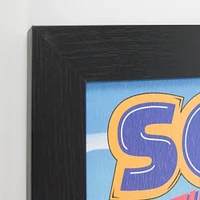 Sonic the Hedgehog™ Vintage Video Game Framed Wall Art