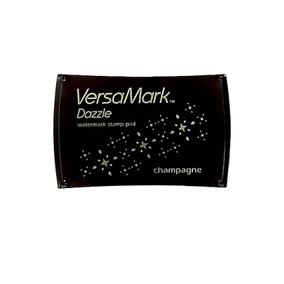 Tsukineko® VersaMark™ Dazzle Champagne Watermark Ink Stamp Pad