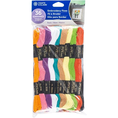 Coats & Clark 6-Strand Embroidery Floss Value Pack
