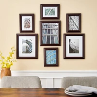 Gallery Perfect™ Snapshot 7-Piece Frame Set, Walnut