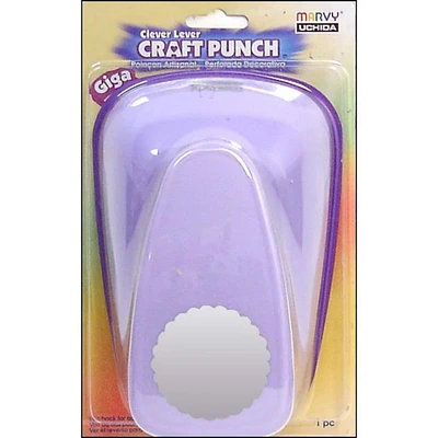 Marvy® Uchida Scallop Giga Clever Lever Craft Punch®