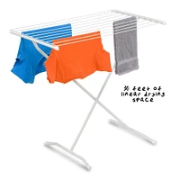 Honey Can Do Metal X-Frame Collapsible Clothes Drying Rack