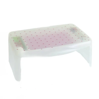 Everything Mary Pink Floral Plastic Lap Desk