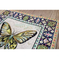 Letistitch Vintage Butterfly Counted Cross Stitch Kit