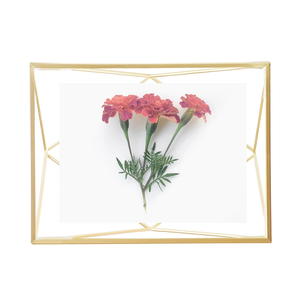 Umbra Matte Brass Prisma Picture Frame