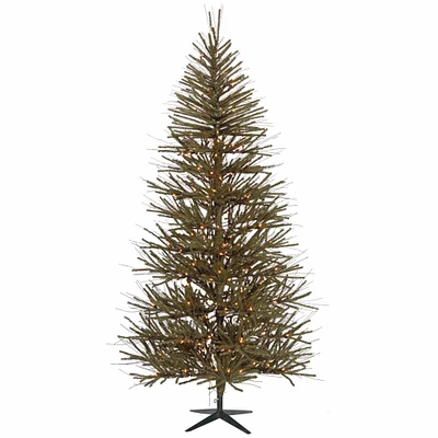 5ft. Pre-Lit Vienna Twig Artificial Christmas Tree, Clear Dura-Lit Lights