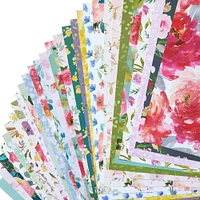 Florals Paper Pad by Recollections™, 12" x 12"