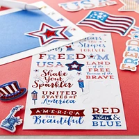 12 Pack: Americana Sticker Pack by Recollections™