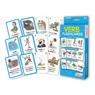 Junior Learning® Verb Flashcards