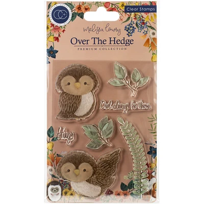 Craft Consortium Olivia the Owl A5 Clear Stamps