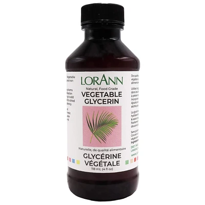 12 Pack: LorAnn Natural Vegetable Glycerine, 4oz.