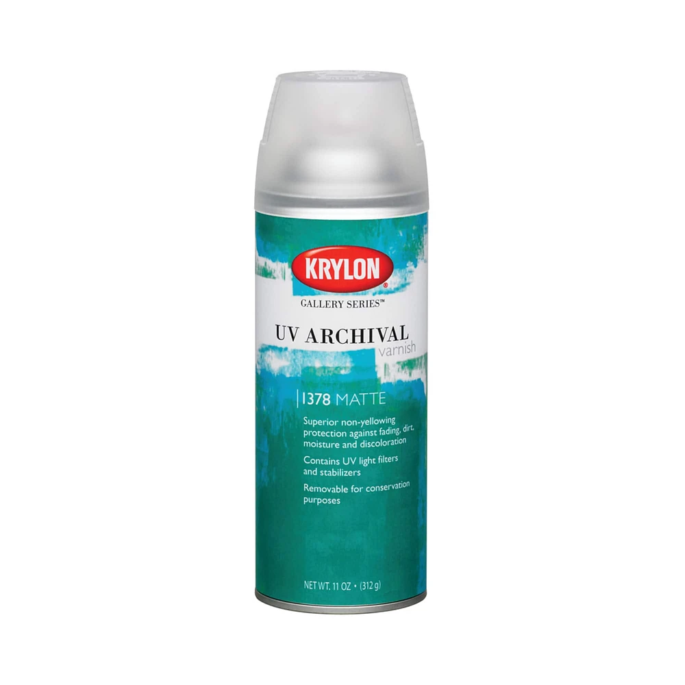 Krylon® Gallery Series™ UV Archival Matte Varnish Spray