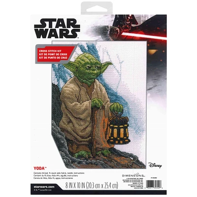 Dimensions® Disney® Star Wars™ Yoda™ Cross Stitch Kit