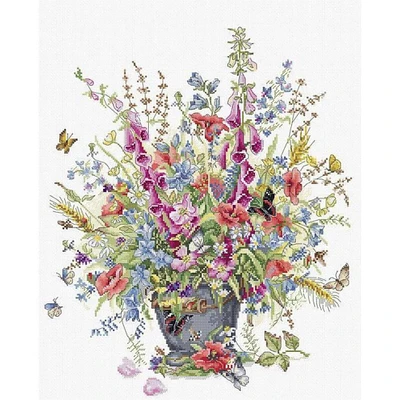 Luca-s June Bouquet Counted Cross Stitch Kit