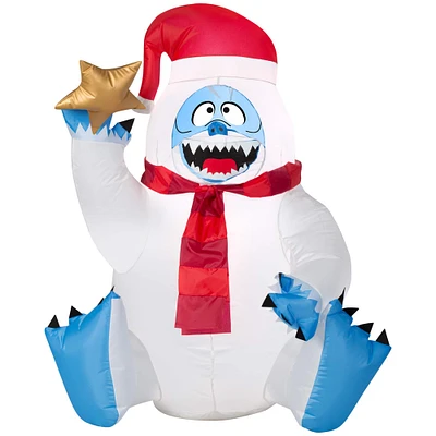 3ft. Airblown® Inflatable Christmas Sitting Bumble Holding Star