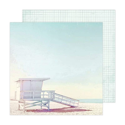 American Crafts™ Heidi Swapp Sun Chaser Beach Life Double-Sided Cardstock, 12" x 12"