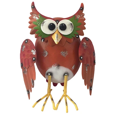 Santa's Workshop 14" Iron Barn Owl