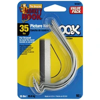 Hillman™ 35lb. Monkey Hook Picture Hangers, 10ct.