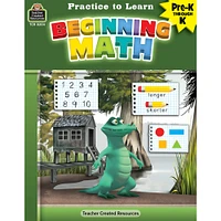 Teacher Created Resources Learning Together: Math Grade K Home Learning Set