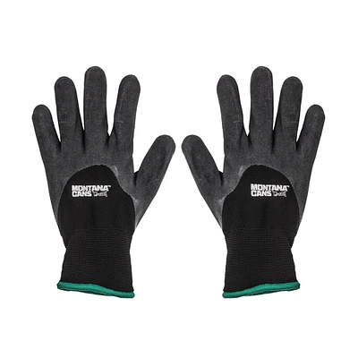 Montana Cans™ Black with Green Winter Gloves Medium