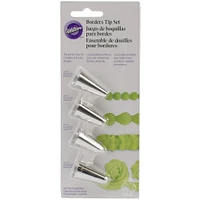 Wilton® Borders Icing Decorating Tip Set