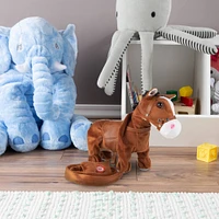 Toy Time Animated Plush Horse Toy