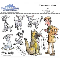 The Card Hut by Mark Bardsley Wild World Training Day Clear Stamps