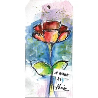 Dina Wakley Media Always Flowers Cling Stamps