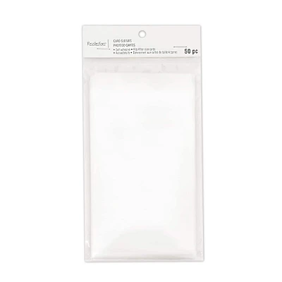 Clear Card Sleeves by Recollections™, 3.5" x 4.875"