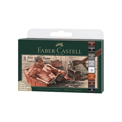 6 Packs: 8 ct. (48 total) Faber-Castell® Classic Pitt Artist Pens